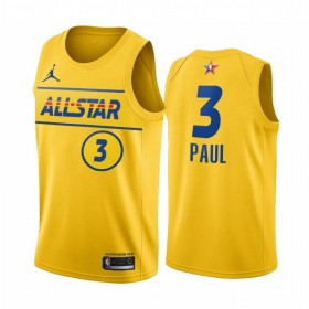 Dres Phoenix Suns Chris Paul 3 2021 All-Star Jordan Brand Gold Swingman